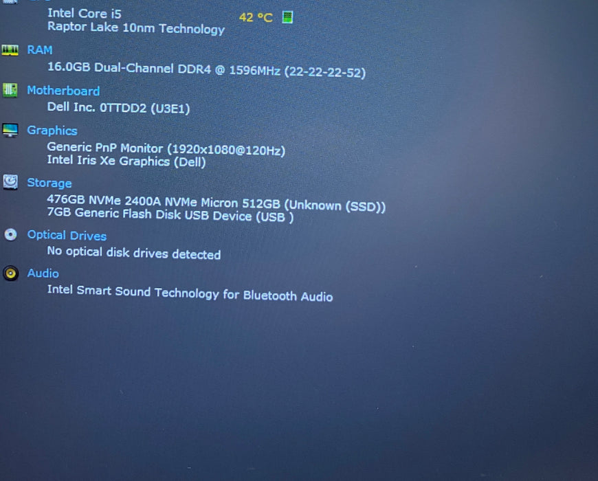 Dell Inspiron 15 3530 Intel Core i5-1334U 1.30GHz 16GB RAM 512GB SSD READ!