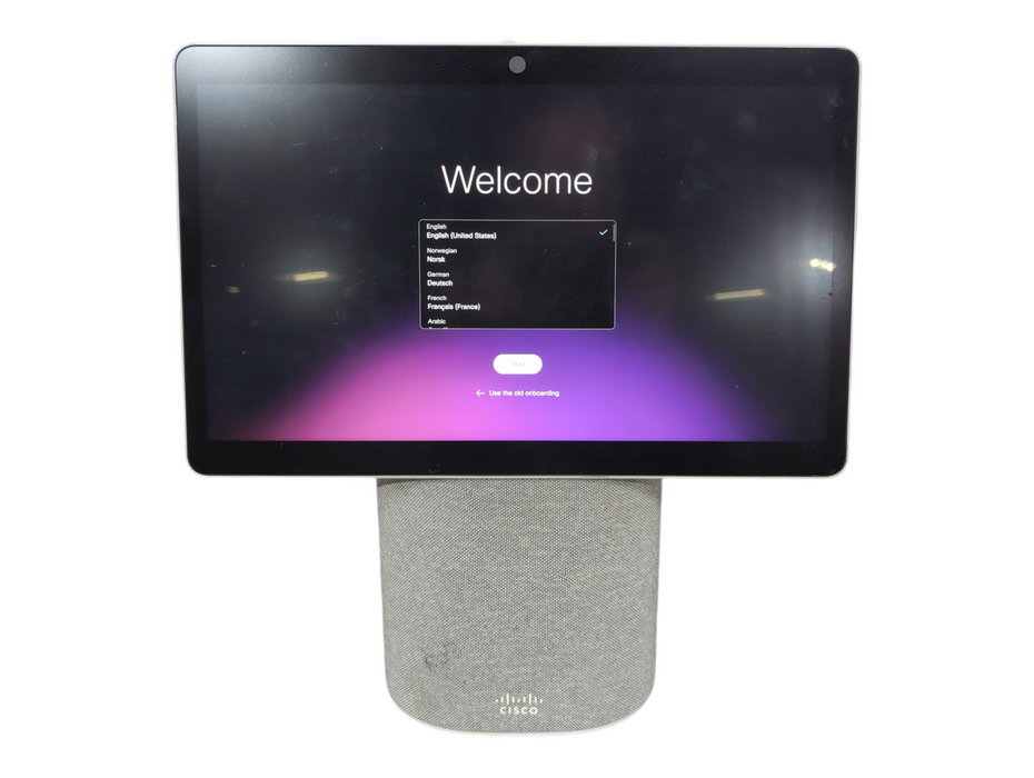 Cisco Webex Desk Mini Touchscreen Video Conferencing Display TTC9-01