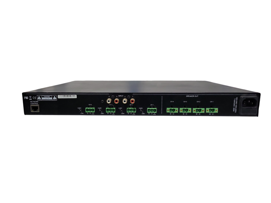 Beale Street Audio BAV2500 1000Watt 4 Channel Ultra Slim Digital Audio Pro-READ