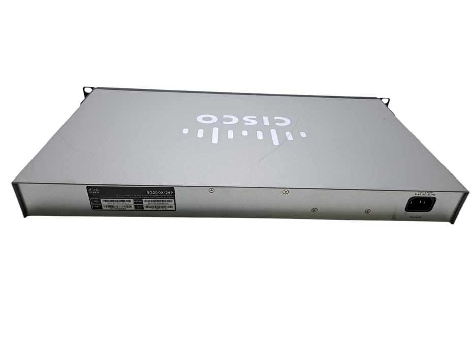 Cisco SG250X-24P | 24-Port Gigabit PoE with 4-Port 10-Gigabit Smart Switch