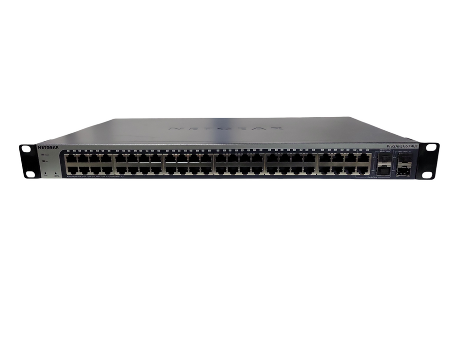 NetGear ProSafe GS748T v5 48x 10/100/1000 4x SFP Ethernet Switch