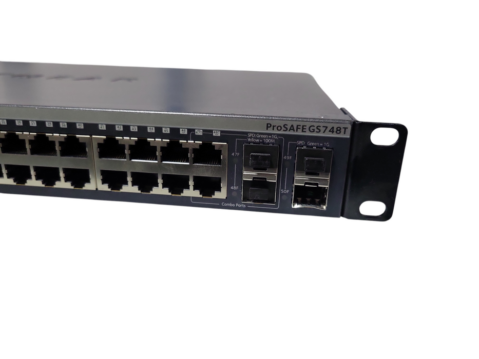 NetGear ProSafe GS748T v5 48x 10/100/1000 4x SFP Ethernet Switch