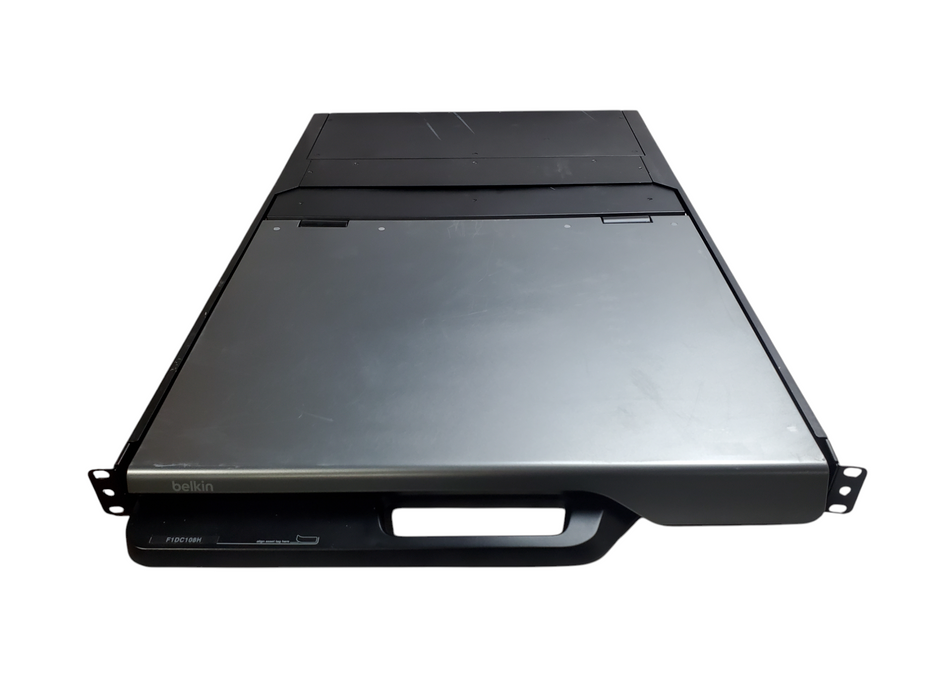 Belkin F1DC108H 19 Inch Widescreen LCD Rack Console with 8 Port KVM *READ*