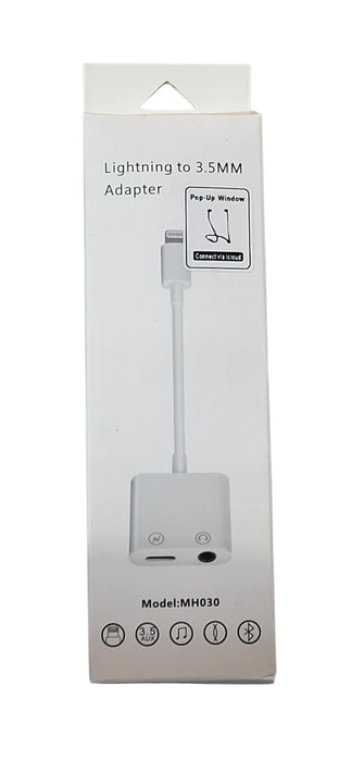 Lightning to 3.5MM adapter model:MH030