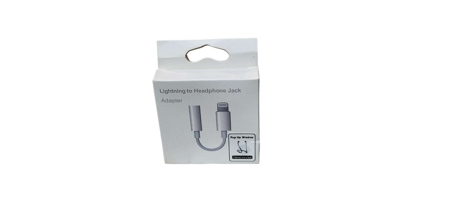 Lighting To Headphones Jack Adapter 3.5mm