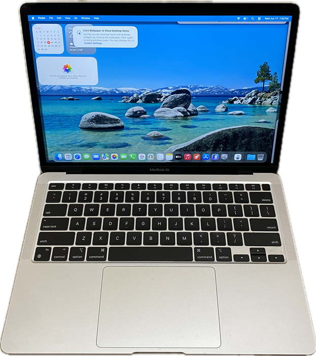 Apple MacBook Air 13" M1 2020 8GB RAM 256GB SSD No Power Adapter