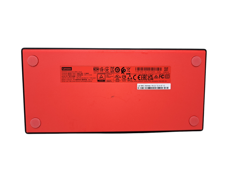 Lenovo ThinkPad Universal USB-C Dock LDA-KP (Dock ONLY)