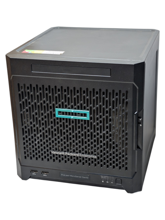 HPE ProLiant MicroServer Gen10 AMD Opteron X3216 APU 32GB RAM 4x 3TB HDD