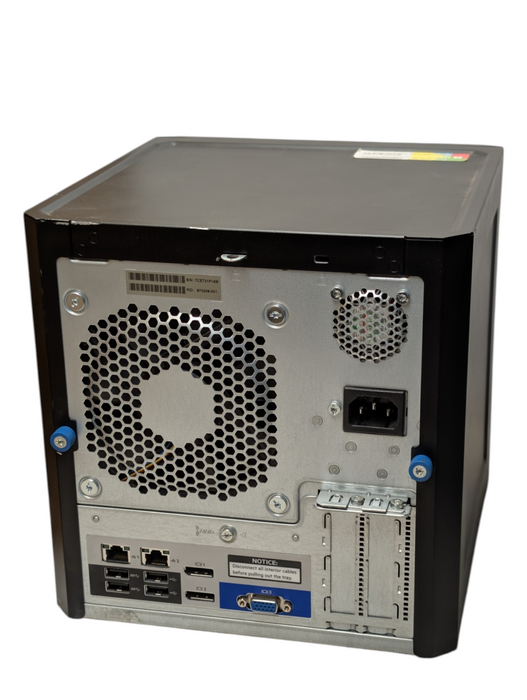HPE ProLiant MicroServer Gen10 AMD Opteron X3216 APU 32GB RAM 4x 3TB HDD