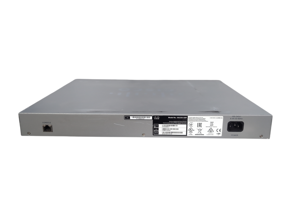 Cisco SG220-50P 50-Port Gigabit PoE Smart Plus Switch