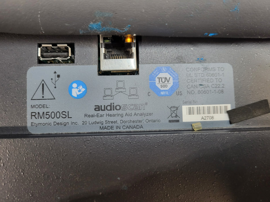 Audioscan RM500SL Hearing Aid Analyzer Audiometer