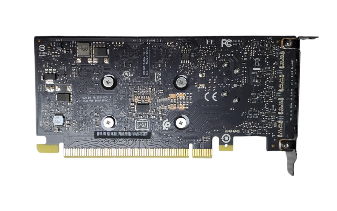 NVIDIA Quadro P1000 4GB Graphics Card - Low Profile Bracket