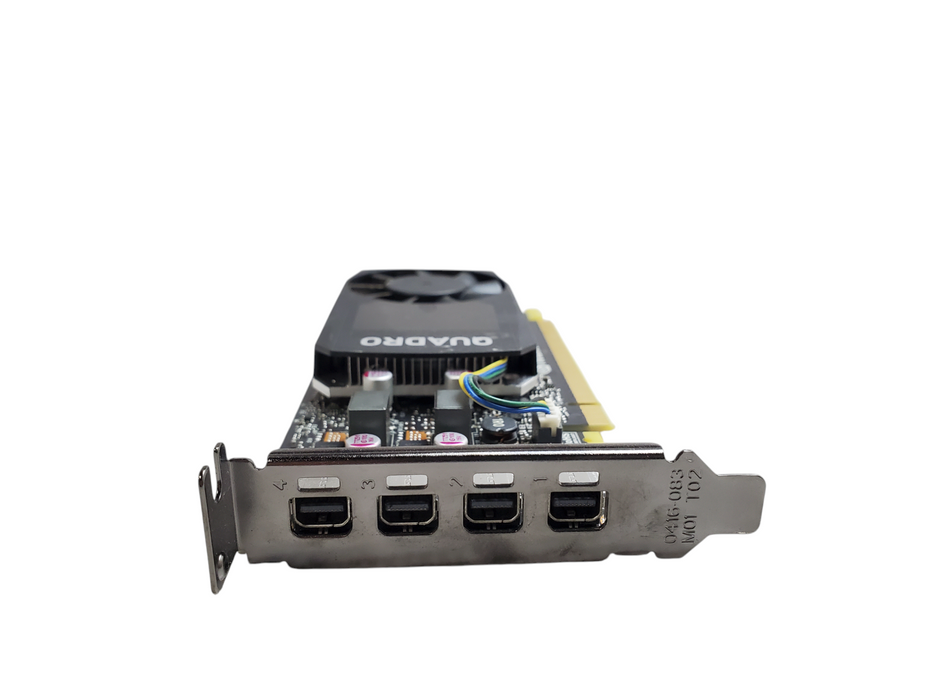 NVIDIA Quadro P1000 4GB Graphics Card - Low Profile Bracket