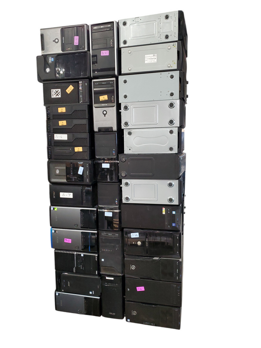 Lot 81x Generic Tower 2nd - 9th Gen Intel Core iSeries (Generic-30) - AS IS