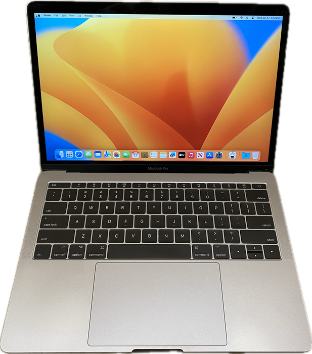 Apple MacBook Pro 13" 2017 i5-7360U 8GB RAM 256GB SSD No Power Adapter READ!