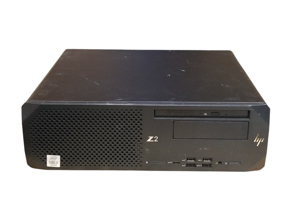 HP Z2 SFF G5 Workstation Core i7-10700 CPU 16GB RAM 512GB NMVe