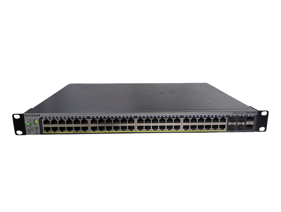 Netgear ProSafe GS752TPS 48-Port PoE+ Gigabit Smart Managed Network Switch