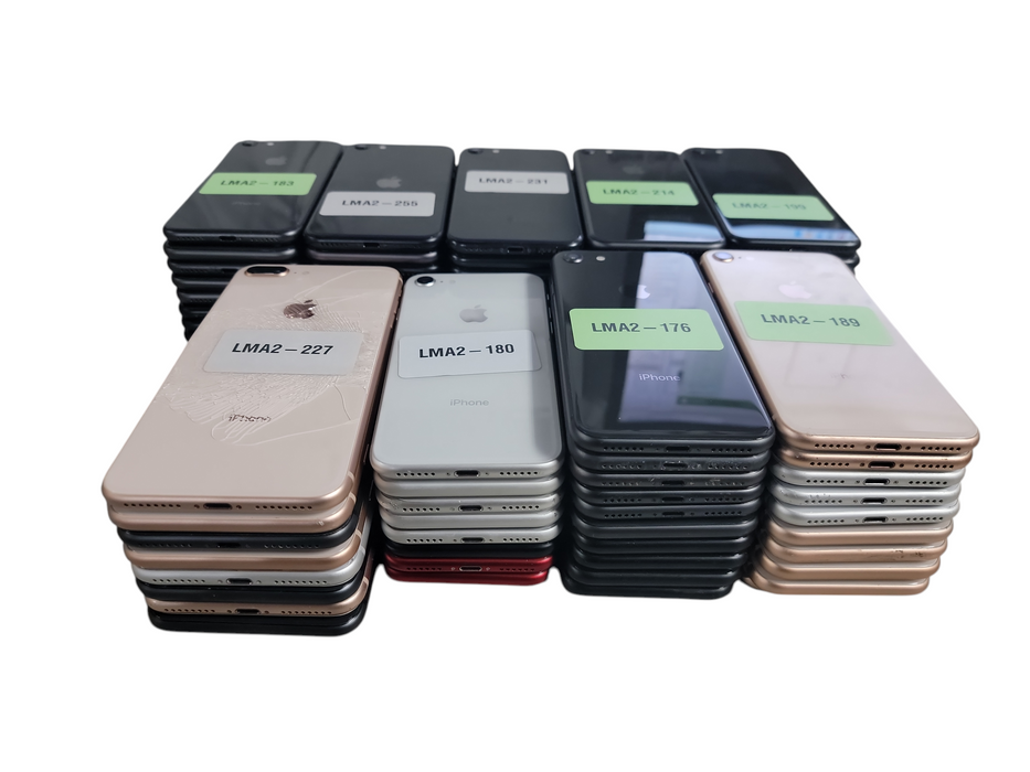 Lot of 85x Apple iPhone's [8 / SE 2 | B/C Condition][LMA2-4]