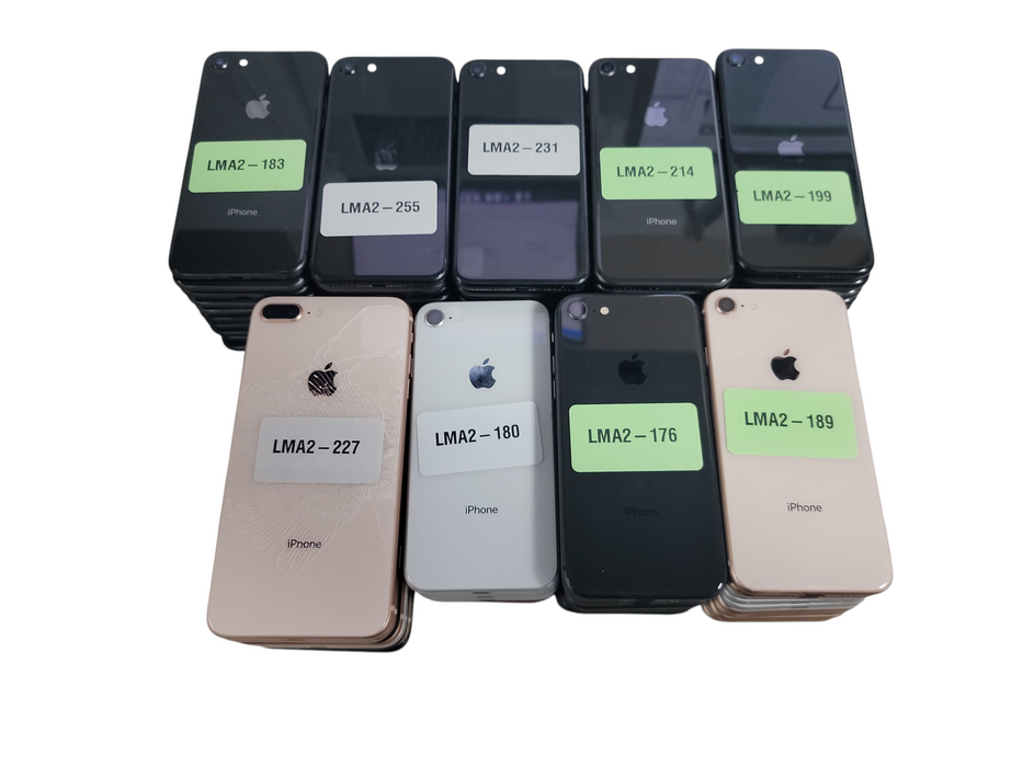Lot of 85x Apple iPhone's [8 / SE 2 | B/C Condition][LMA2-4]