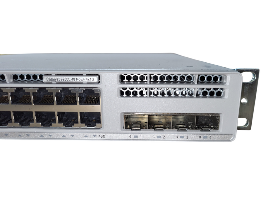 Cisco C9200L-48P-4G-E 48x RJ-45 Gigabit 4x SFP Network Switch 1x PSU