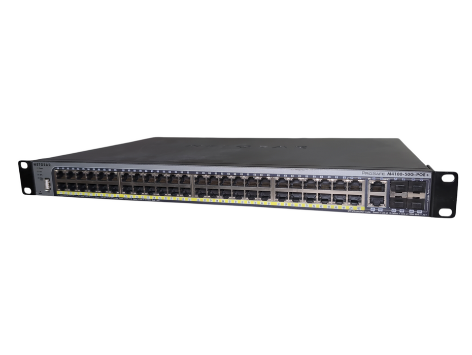 NETGEAR PROSAFE M4100-50G-POE+ GSM7248P 50-Port GbE Managed PoE+ Switch