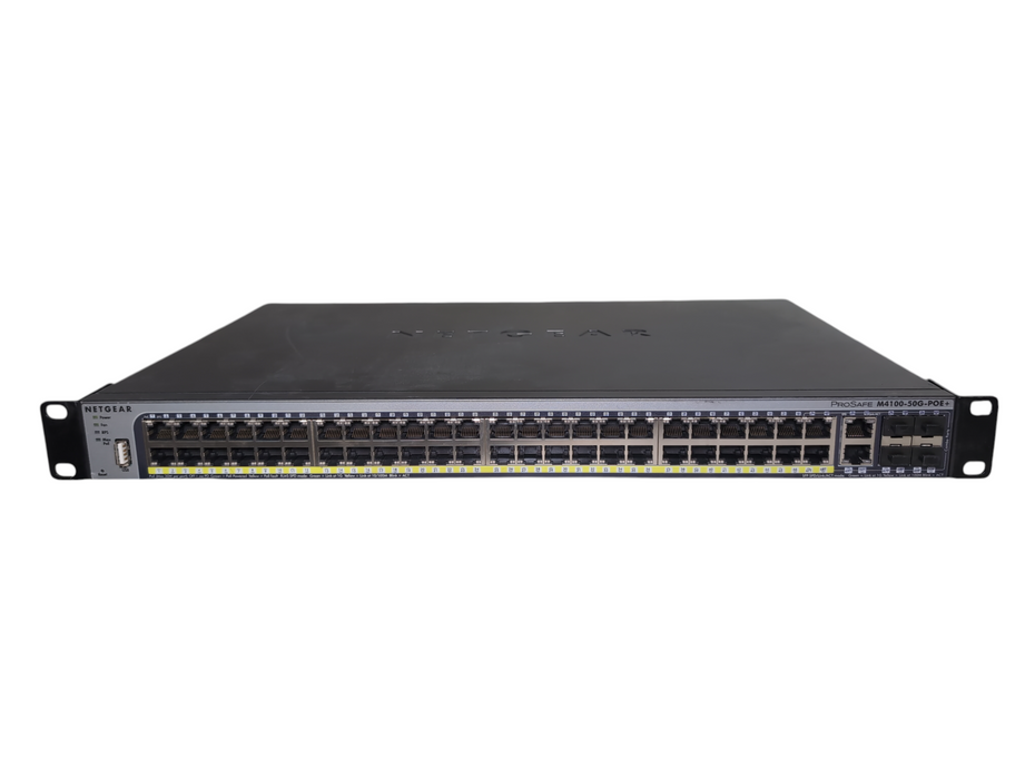 NETGEAR PROSAFE M4100-50G-POE+ GSM7248P 50-Port GbE Managed PoE+ Switch