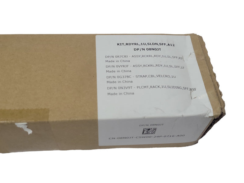 New Dell 08N0JT PowerEdge R340 / R350 1U Sliding Ready Rack Rail Kit  _
