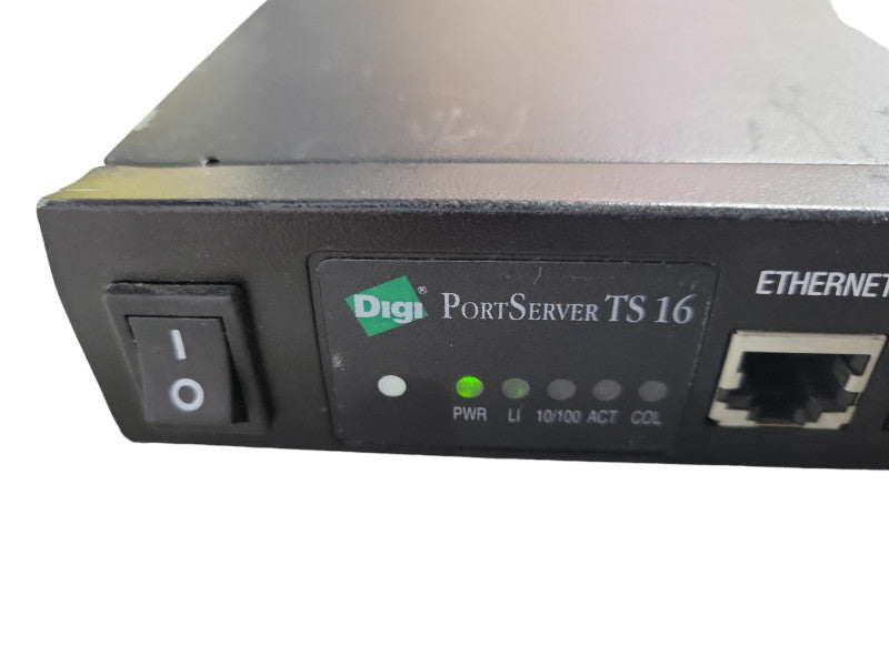 Digi PortServer TS 16 Rack AC Terminal Server !