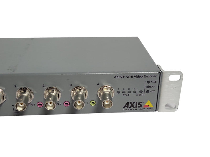 Axis P7216 16-Channel Video Encoder 0542-001-03 With Rack Ears, READ _