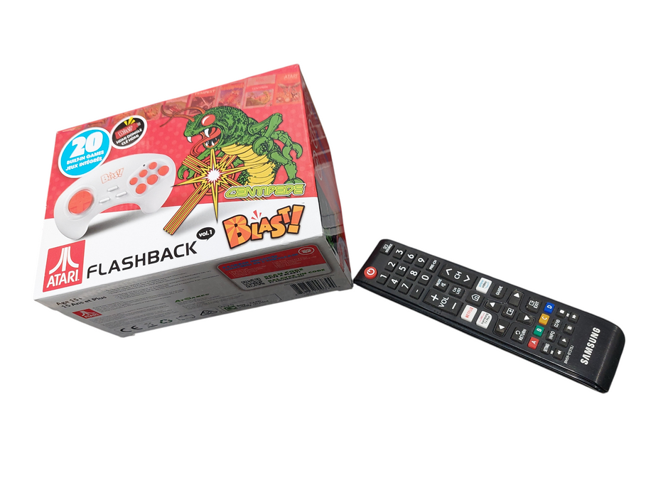 Samsung Tv 50" 4K HD Model: UN50HU6830F Remote & Atari Flashback Blast 20 Games