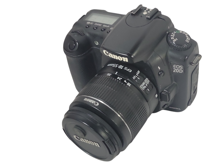 Canon EOS 20D 8.2 MP Digital SLR Camera Body w/ Zoom Lens EF-S 18-55mm, READ