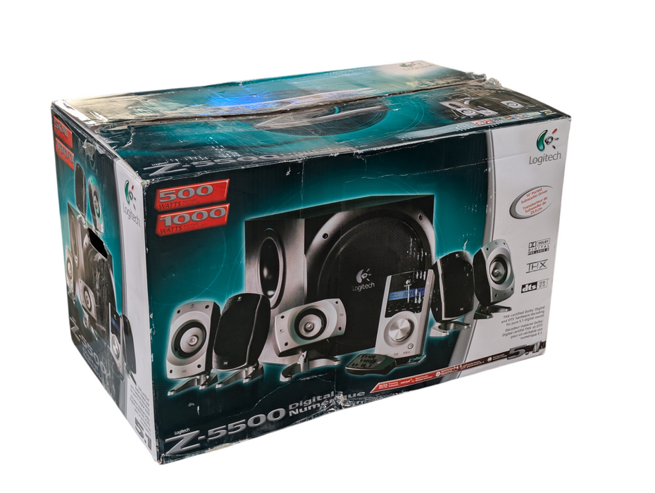 Logitech Z-5500 5.1 THX surround sound system High End Computer Speakers