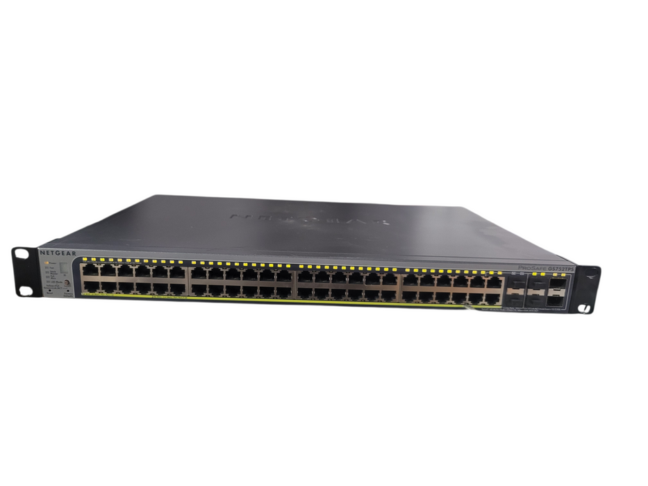 Netgear ProSafe 48-Port Gigabit Stackable Smart Switch with PoE and 4 SFP