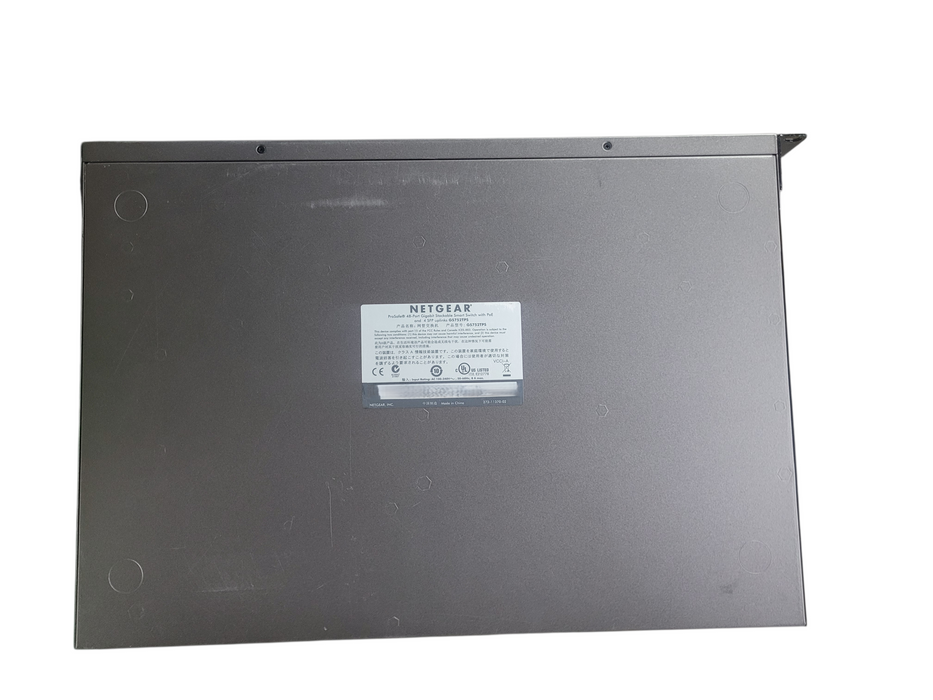 Netgear ProSafe 48-Port Gigabit Stackable Smart Switch with PoE and 4 SFP