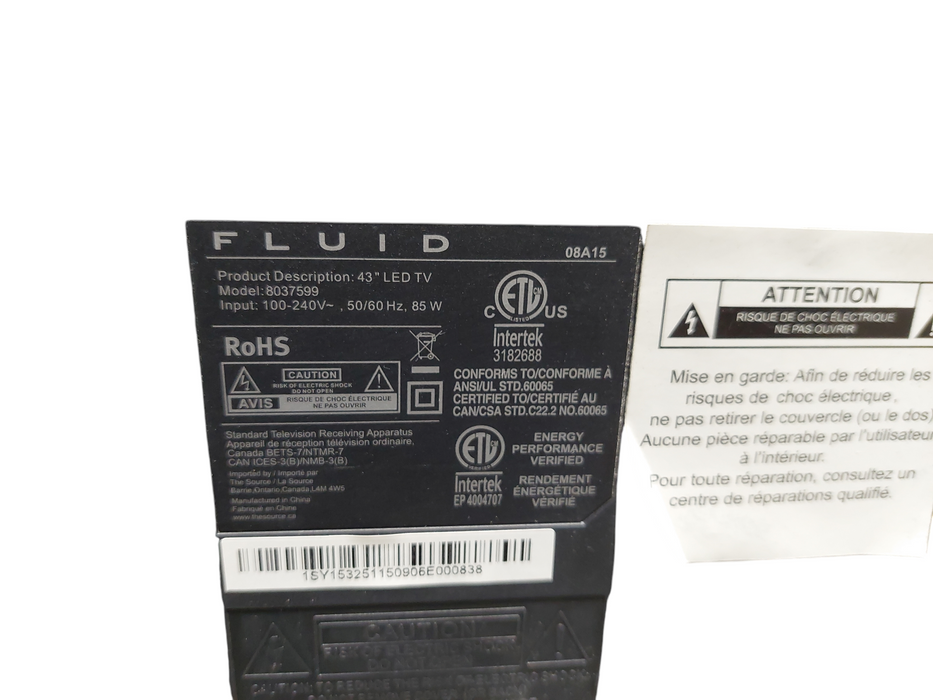 FLUID TV 43" LED