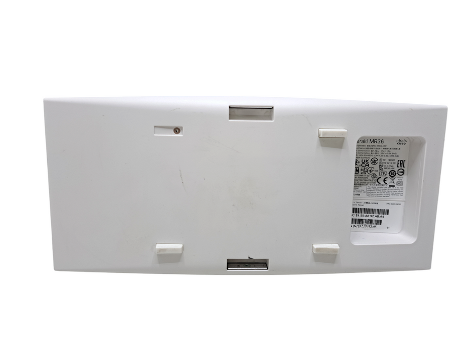 Cisco Meraki MR36-HW | 802.11AX Wi-Fi 6 Cloud Managed Access Point UNCLAIMED