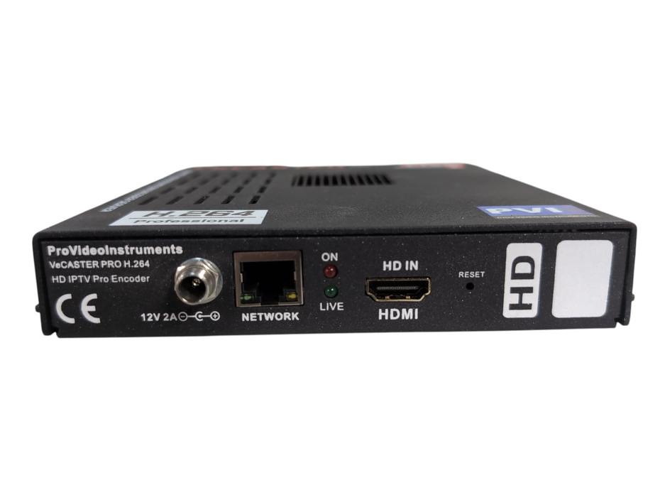 ProVideoInstruments VECASTER H.264 IPTV HD ENCODER