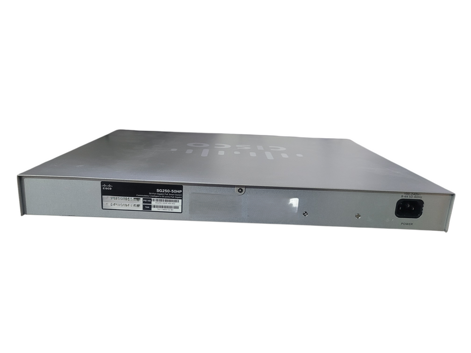 Cisco SG250-50HP 50x port gigabit PoE Smart switch