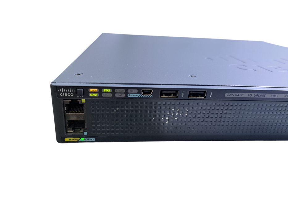 Cisco Catalyst WS-C2960X-24PS-L 24-Port Gigabit PoE Switch *Faulty FAN*