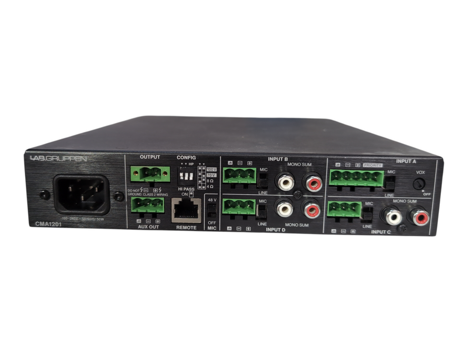 Lab Gruppen CA1201 120 Watt Commercial Mixer Amp