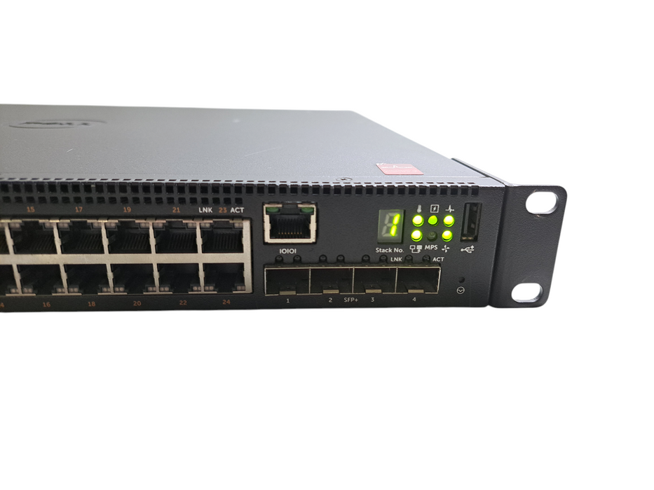 Dell Networking N1524P | 24-Port Gigabit PoE+ Managed Switch 4x 10G SFP+