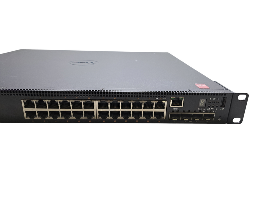 Dell Networking N1524P | 24-Port Gigabit PoE+ Managed Switch 4x 10G SFP+