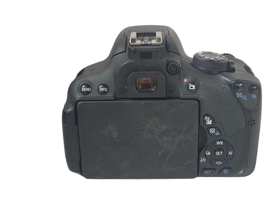 Canon EOS Rebel T5i Digital Camera w/ EFS 18-55mm image stabilizer lens, READ
