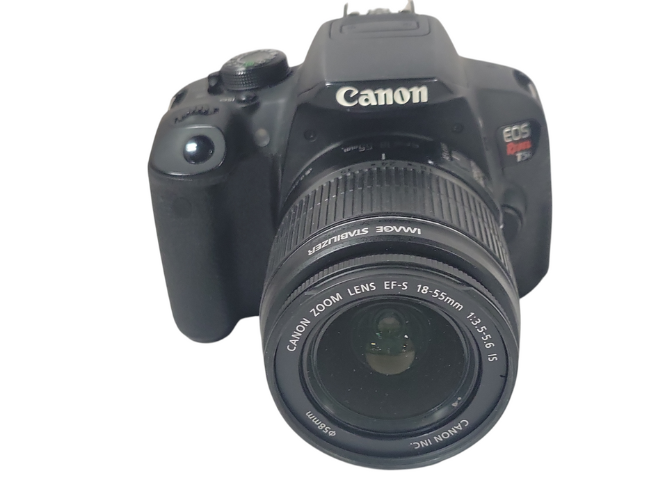 Canon EOS Rebel T5i Digital Camera w/ EFS 18-55mm image stabilizer lens, READ
