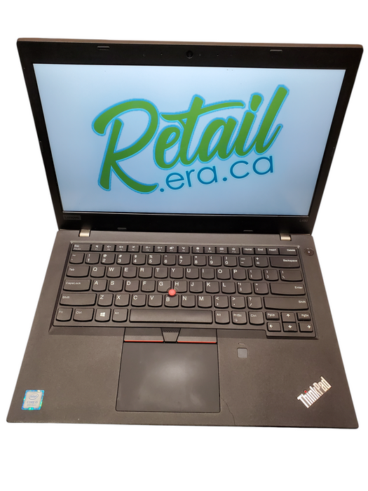 Lenovo ThinkPad L480 14" Core i5-8250U 1.6GHz 16GB RAM 256GB SSD READ