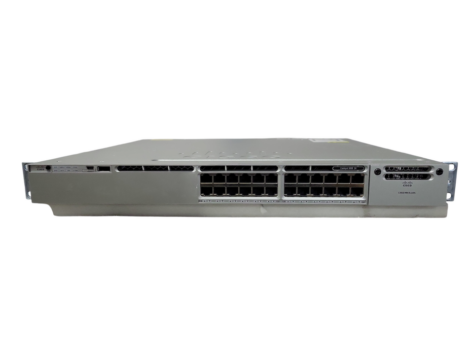Cisco Catalyst WS-C3850-24T-S 24-Port Network Switch 2x 350W PSU