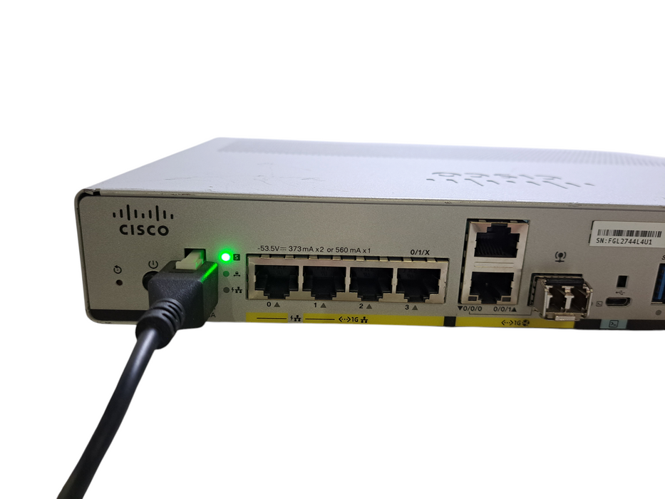 CISCO C1121-4PLTEP Dual GE w/ SFP Port Integrated Services Router
