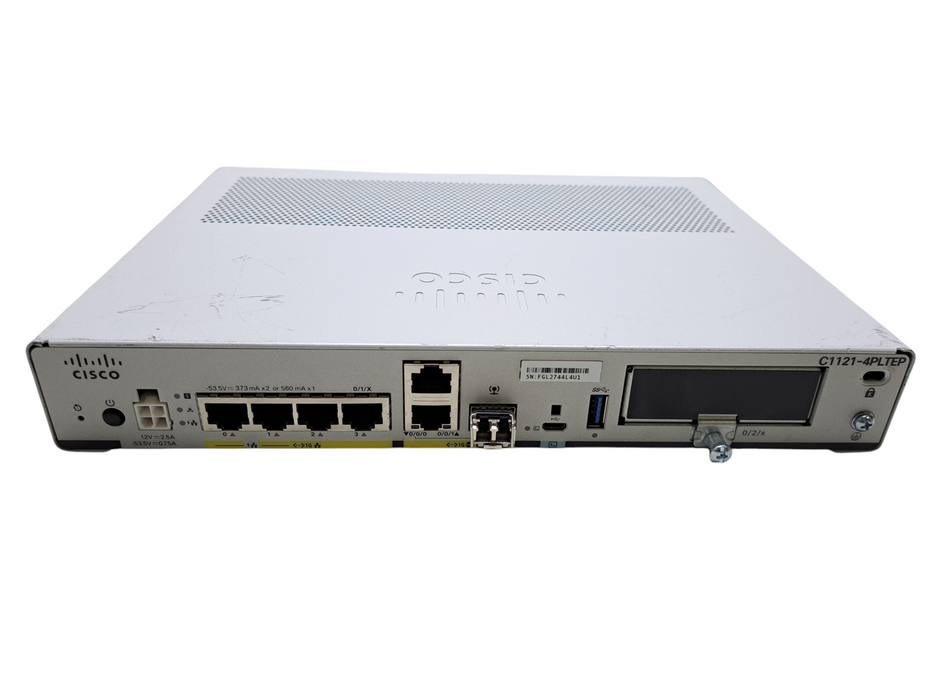 CISCO C1121-4PLTEP Dual GE w/ SFP Port Integrated Services Router