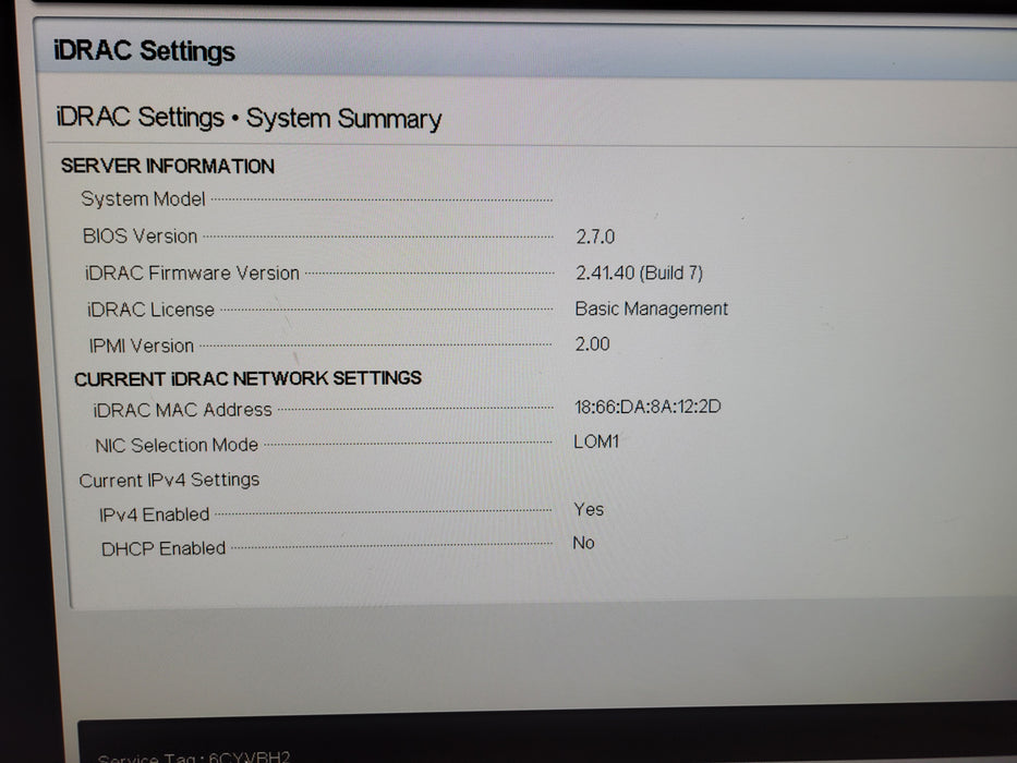 Dell PowerEdge OEMR R430 - E5-2620 v4 16GB DDR4 PERC NO RAID 2x550W PSU