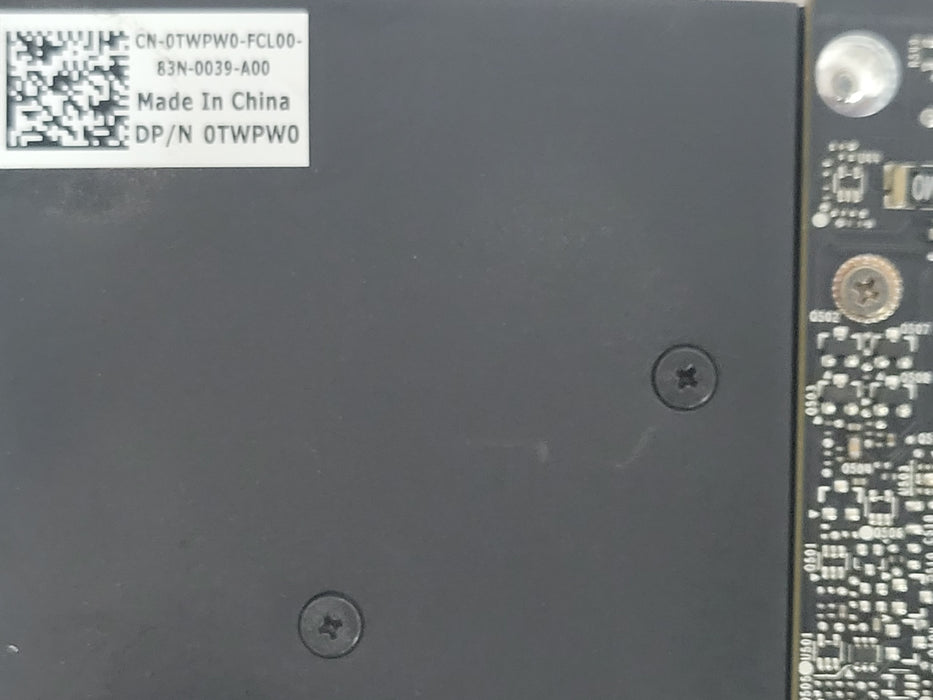 Dell Quadro P4000 8GB GDDR5 Graphics Card TWPW0